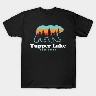 Tupper Lake NY Adirondacks New York Bear T-Shirt